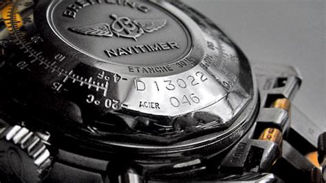 breitling check|Breitling watch identification check.